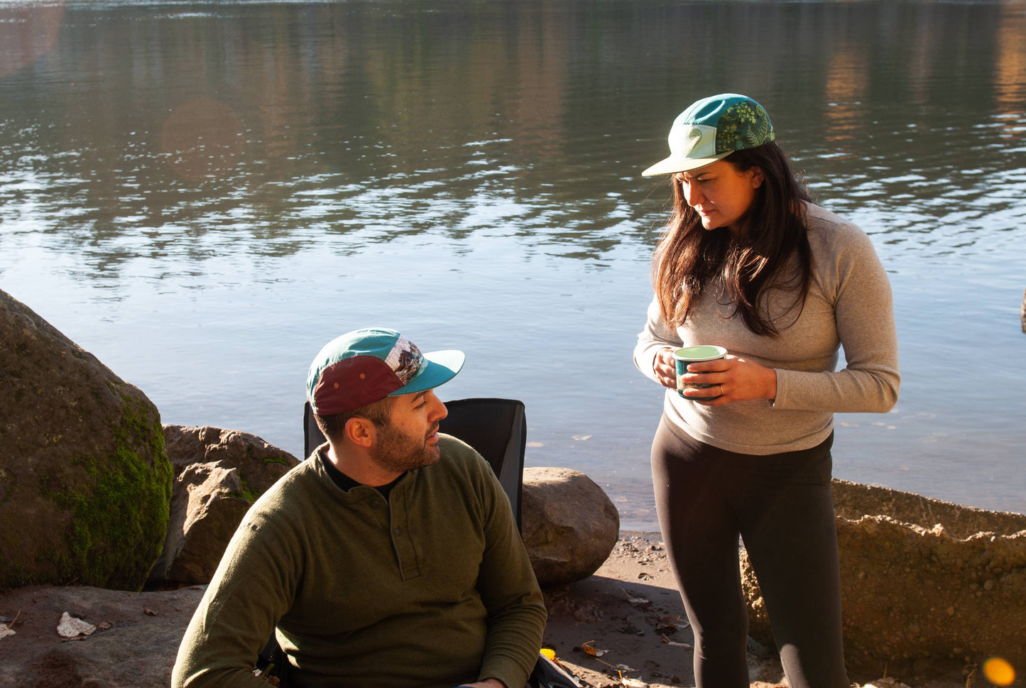 Forest Fern 5 Panel Trail Hat