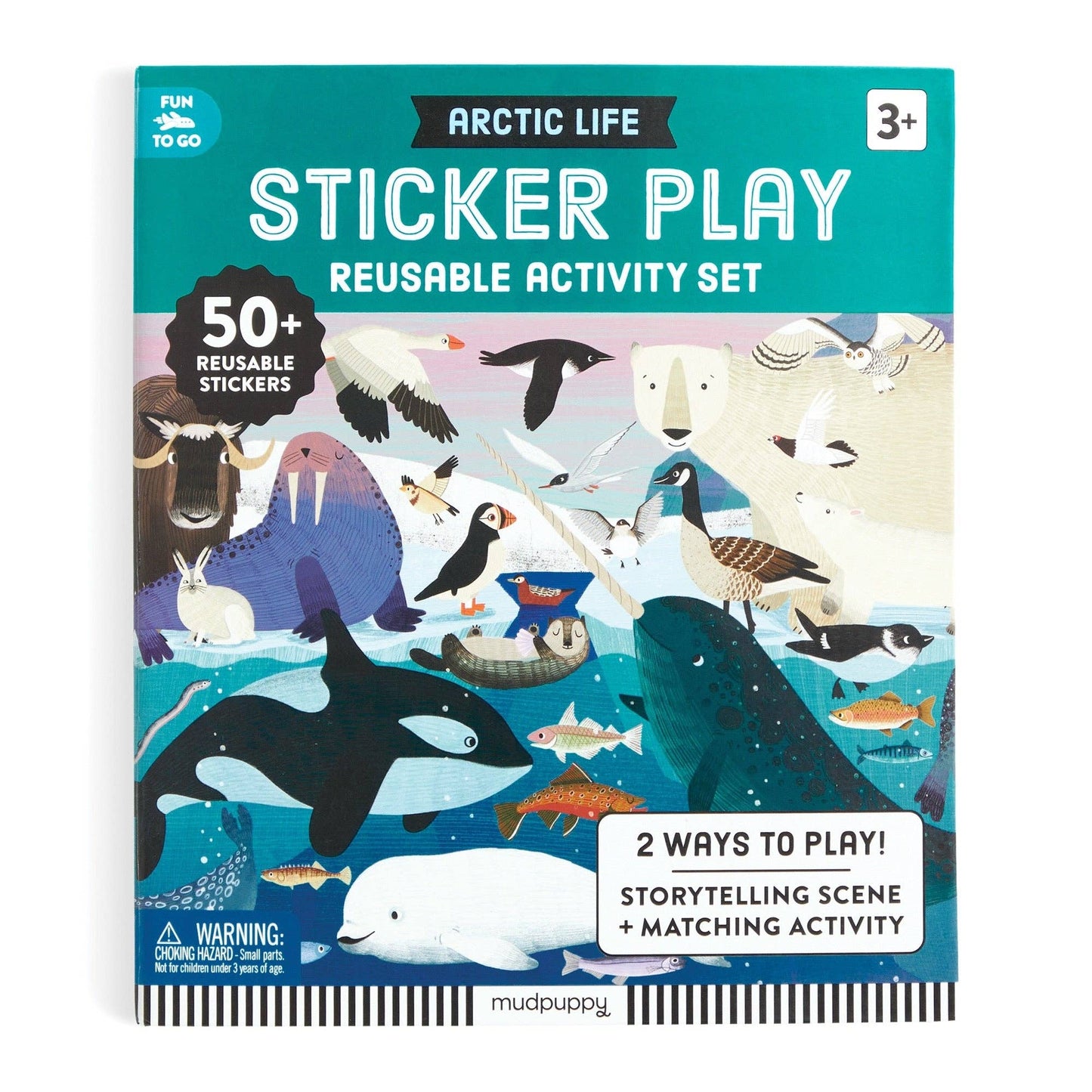 Arctic Life Sticker Play Reusable Activity Set