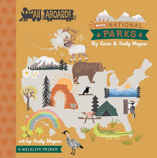 All Aboard More National Parks Board Book