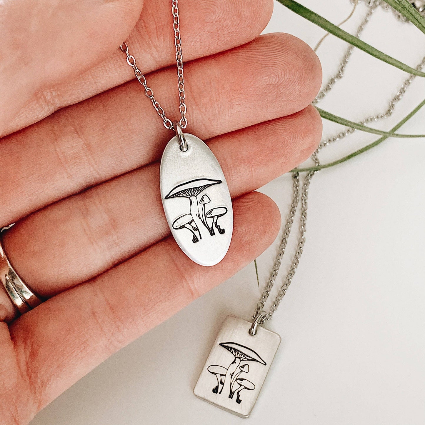 Wild Mushroom Necklace