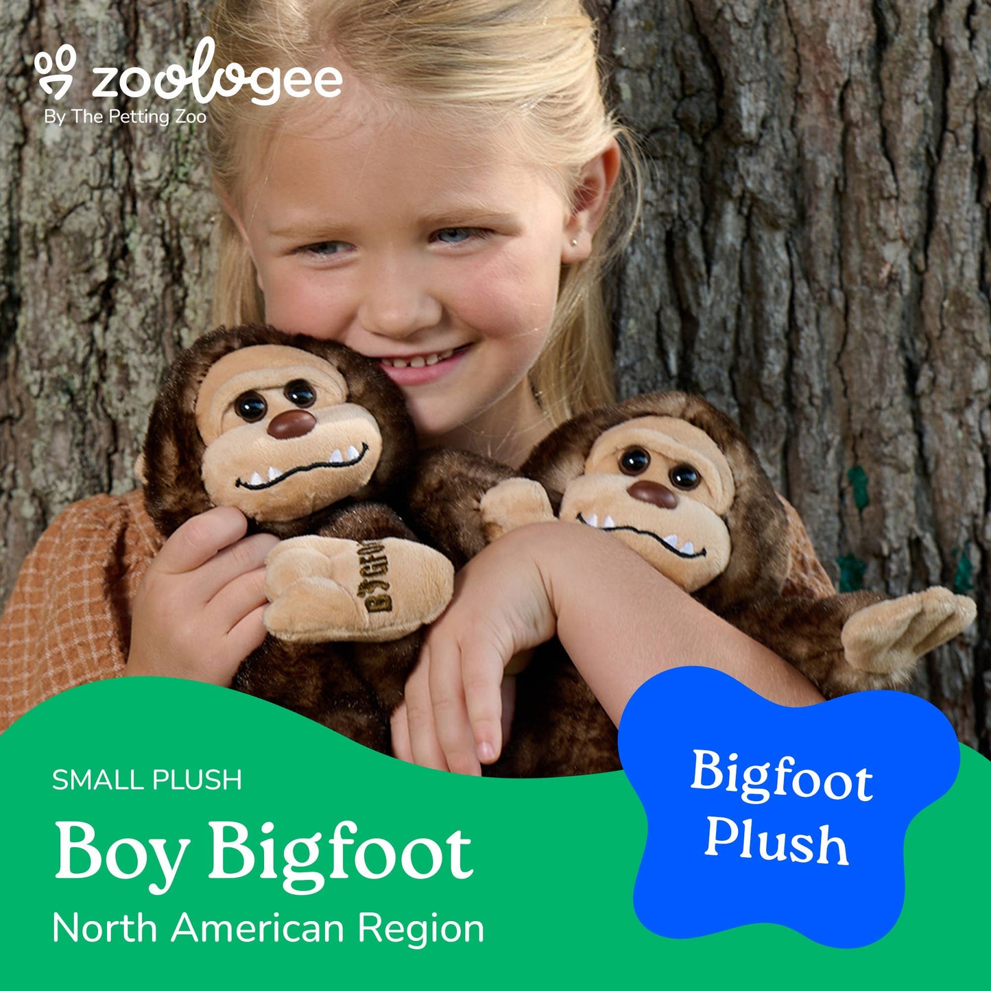 Wild Onez Bigfoot Boy Small 8"
