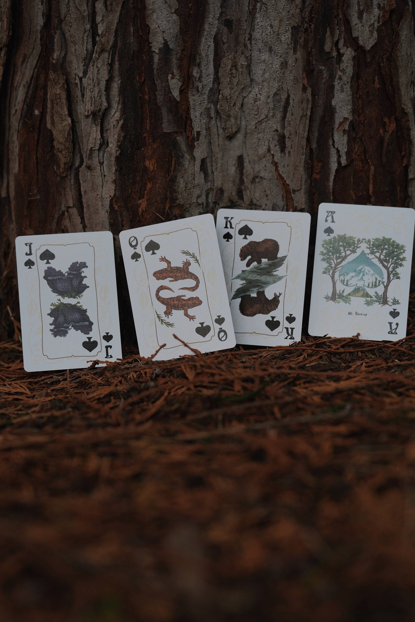 PNW Mist Playing Cards