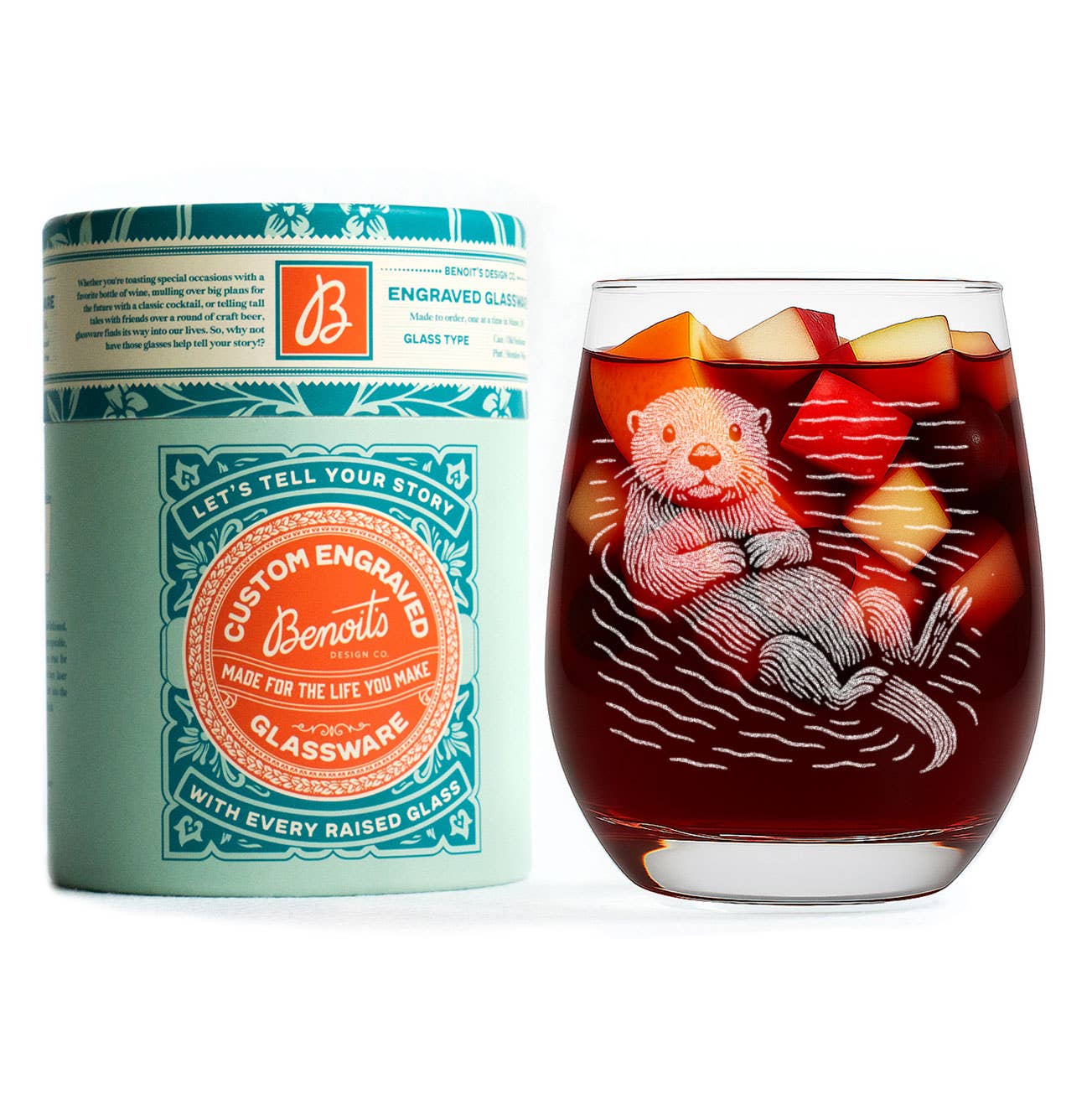 Otter Drinking Glasses