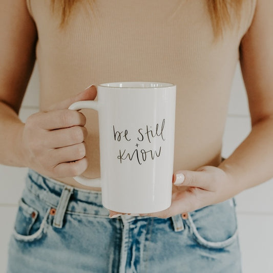 Be Still and Know Mug - 16 oz.