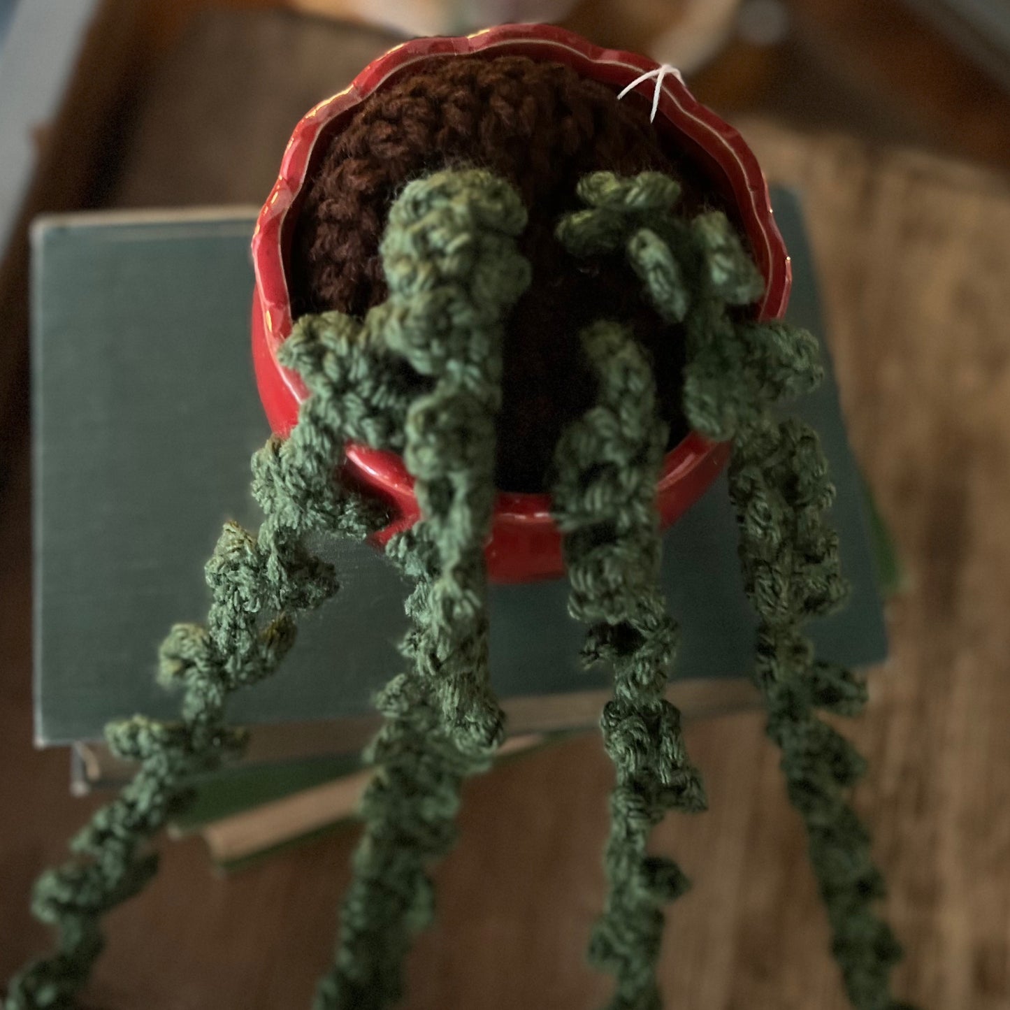 Crochet Fern Potted Plant