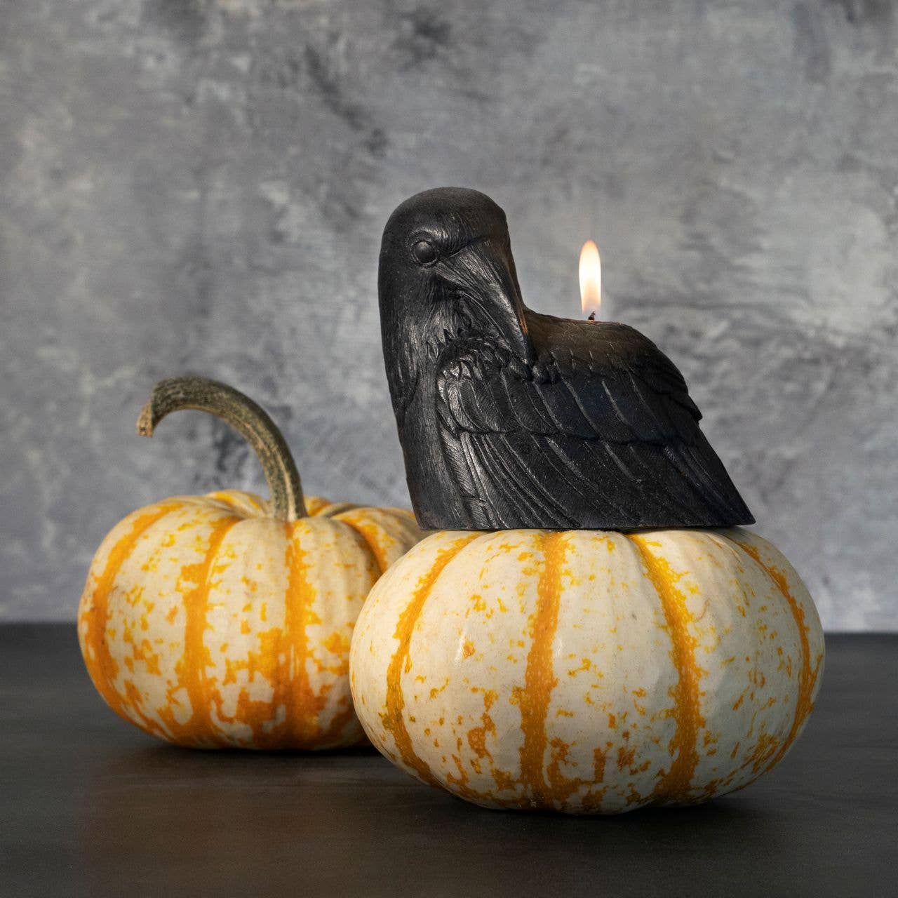 Crow Beeswax Candle
