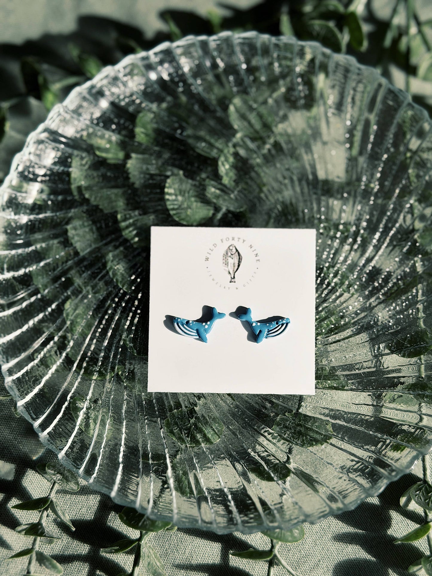 Whale Studs