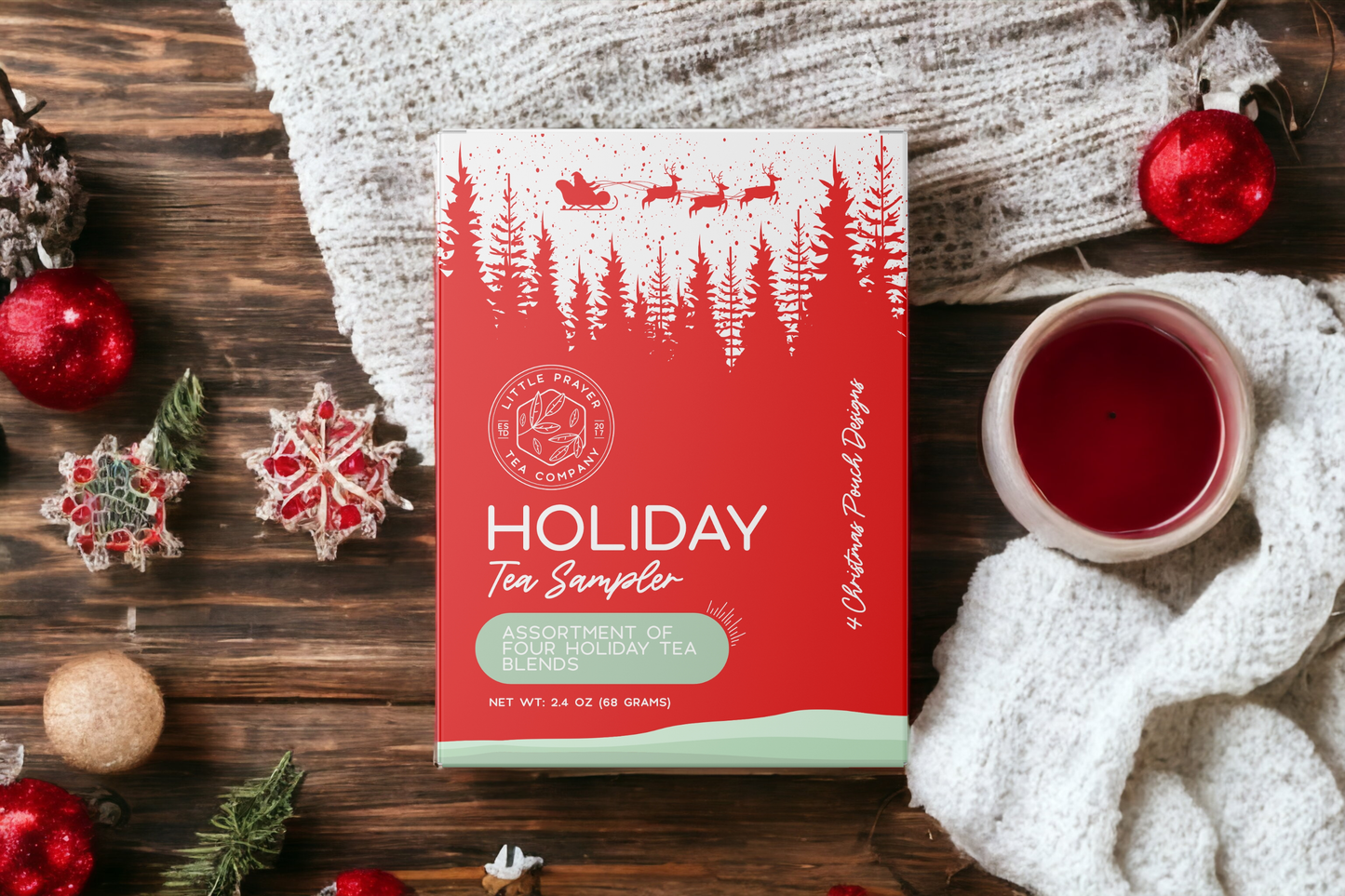 Holiday Tea Sampler Gift Box