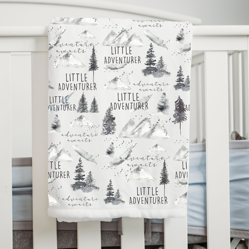 Fleece Baby Blanket - Little Adventurer