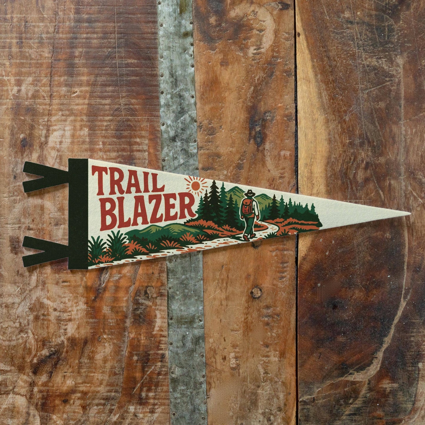 Trail Blazer Felt Pennant