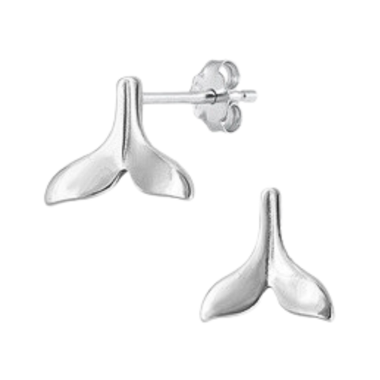 Whale Tail Earrings