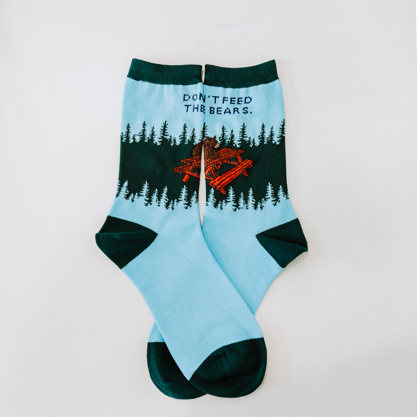 Don't Feed the Bears Unisex Socks