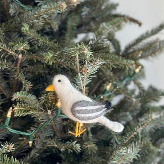 Felt Seagull Ornament