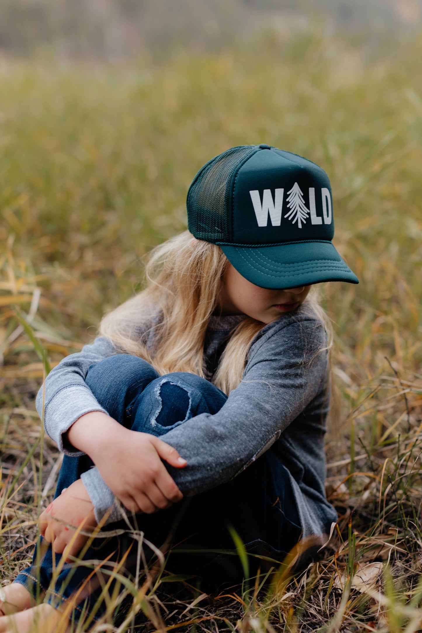 Kid WILD Tree Trucker Hat