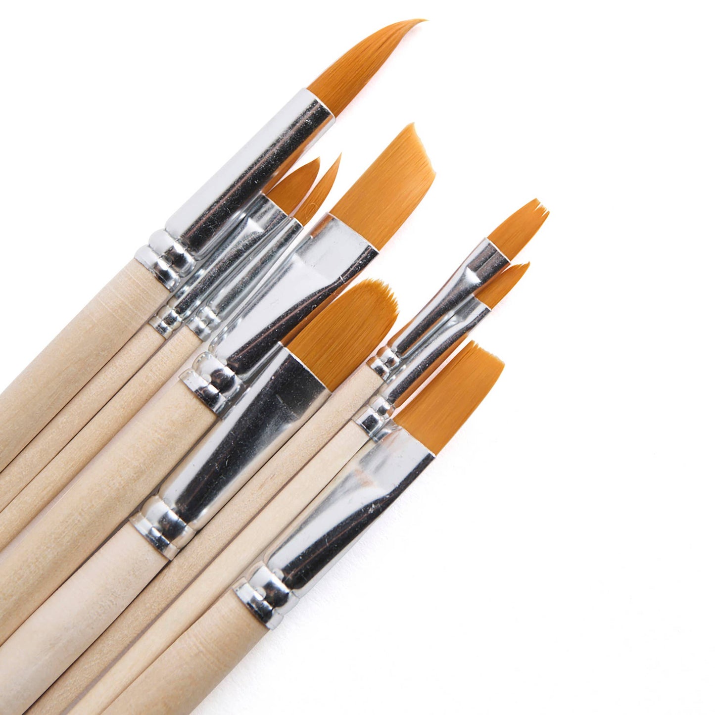 Paintbrush Set - Nylon Filament in Canvas Bag