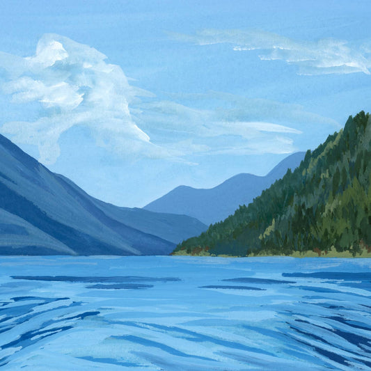 Lake Crescent Print