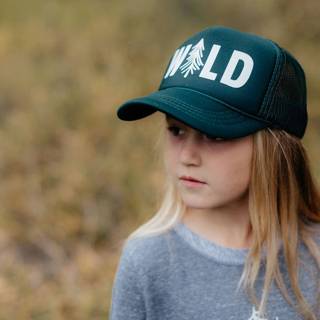 Kid WILD Tree Trucker Hat