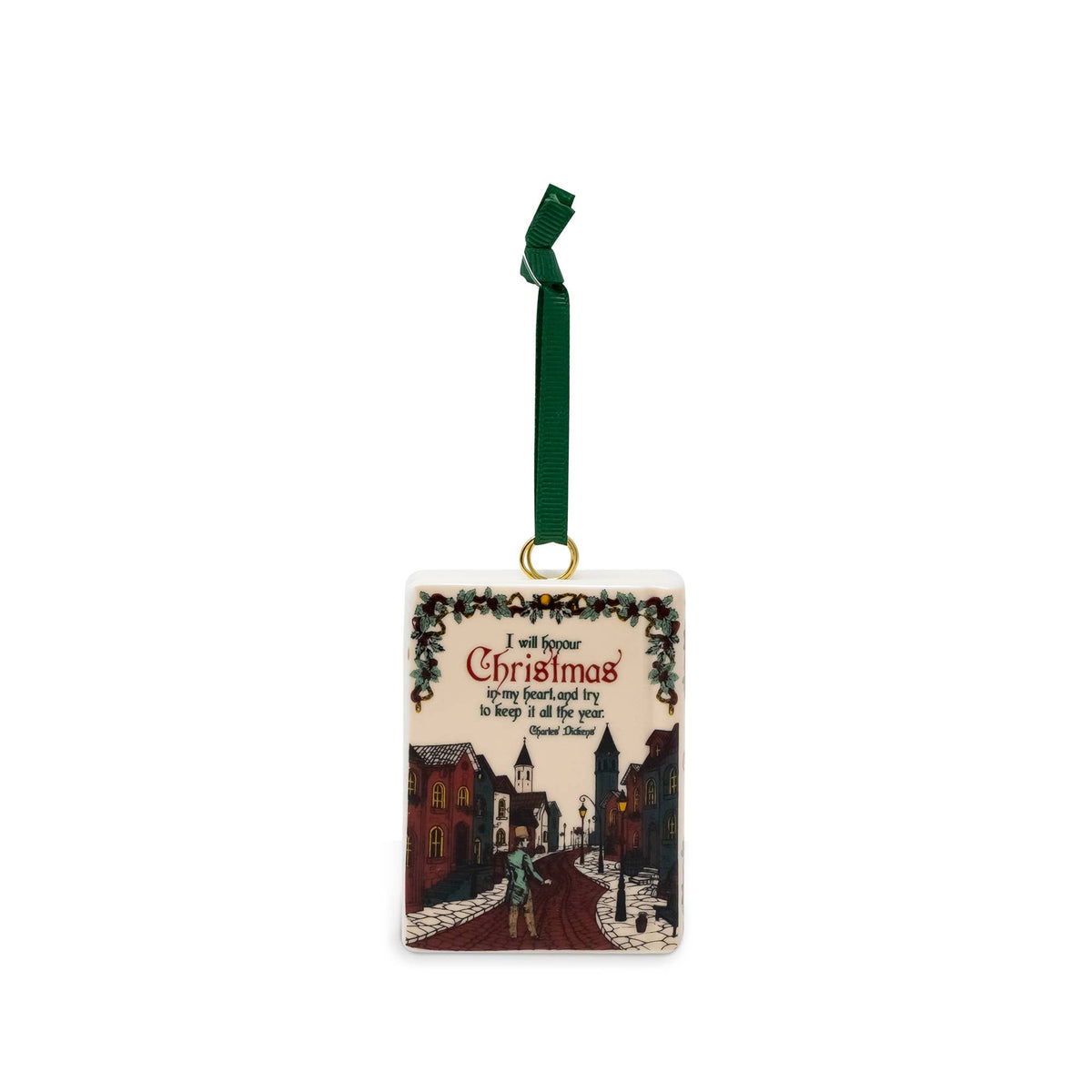 Ceramic Book Ornament, A Christmas Carol