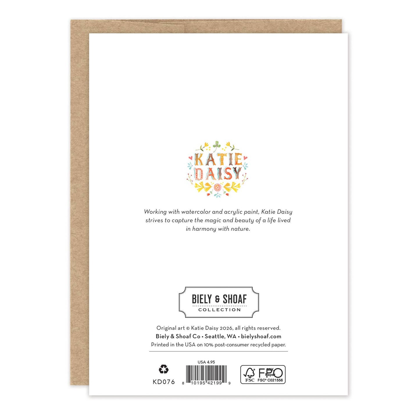 All The Joy Wedding Card
