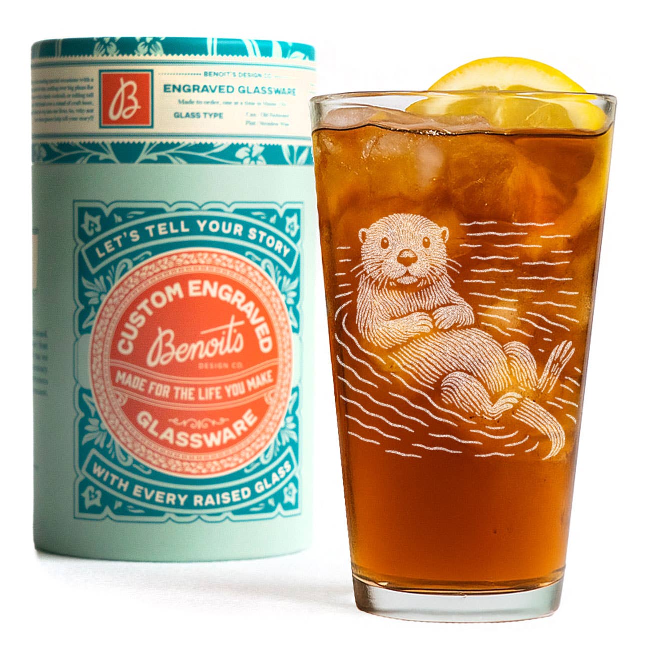 Otter Drinking Glasses