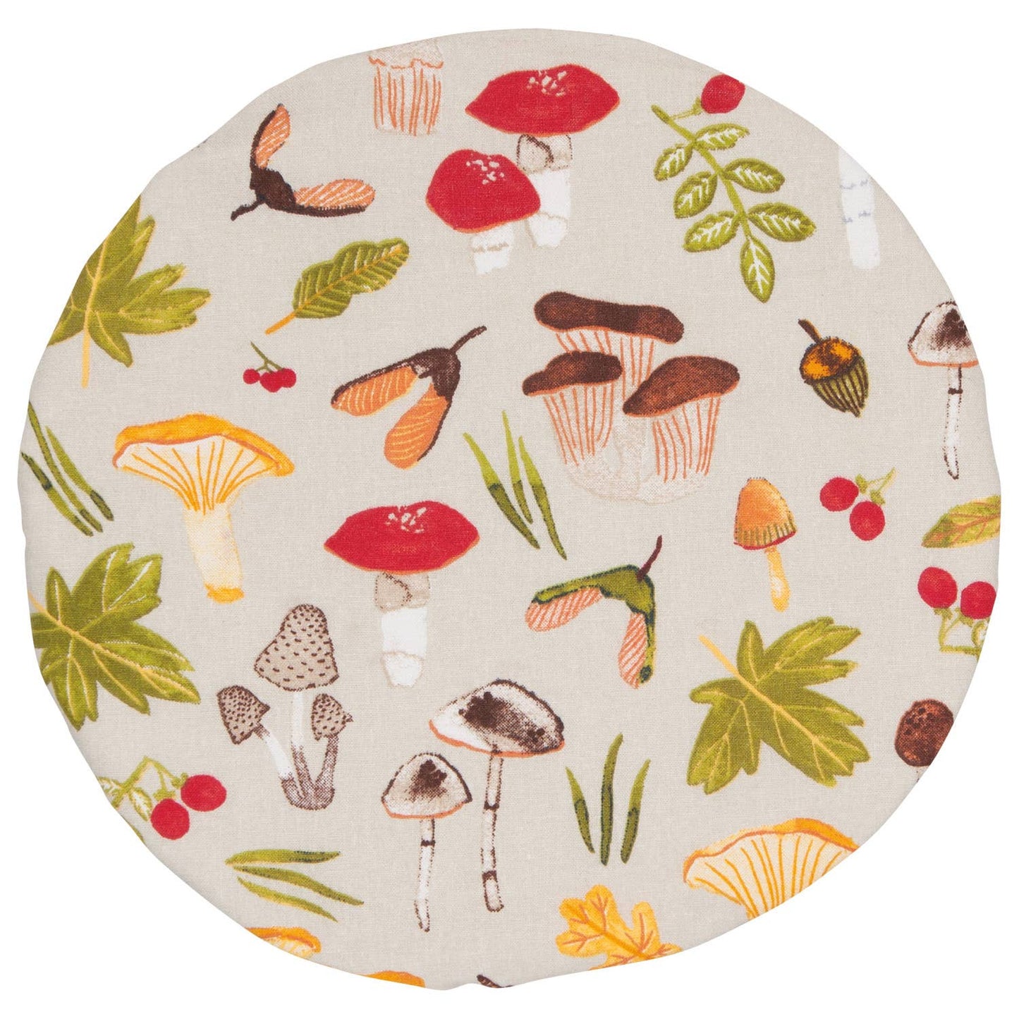 Field Mushrooms Bowl Covers Set of 2