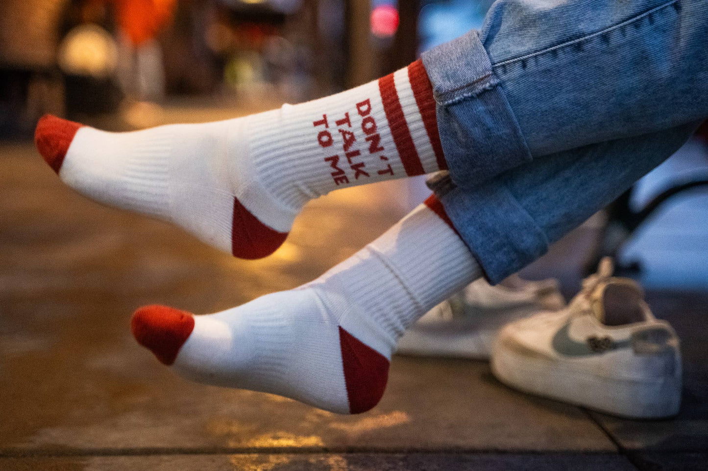 Don't Talk To Me Unisex Socks