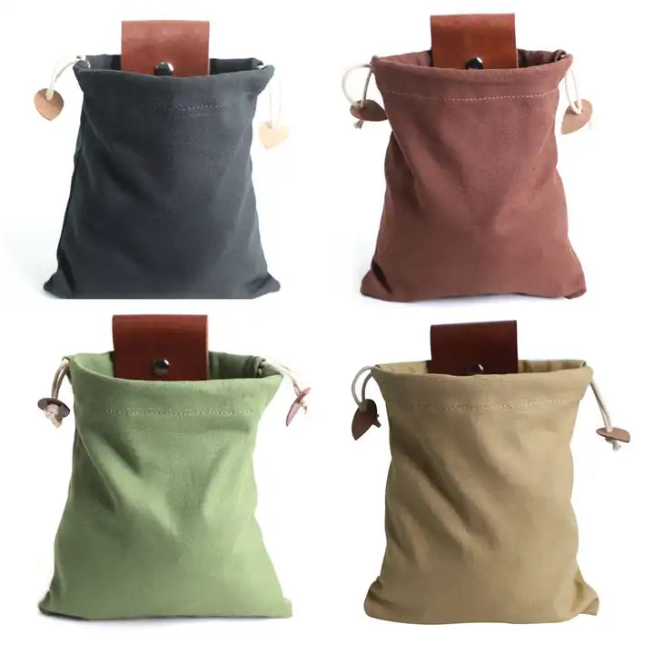 Canvas Foraging Bag Pouch