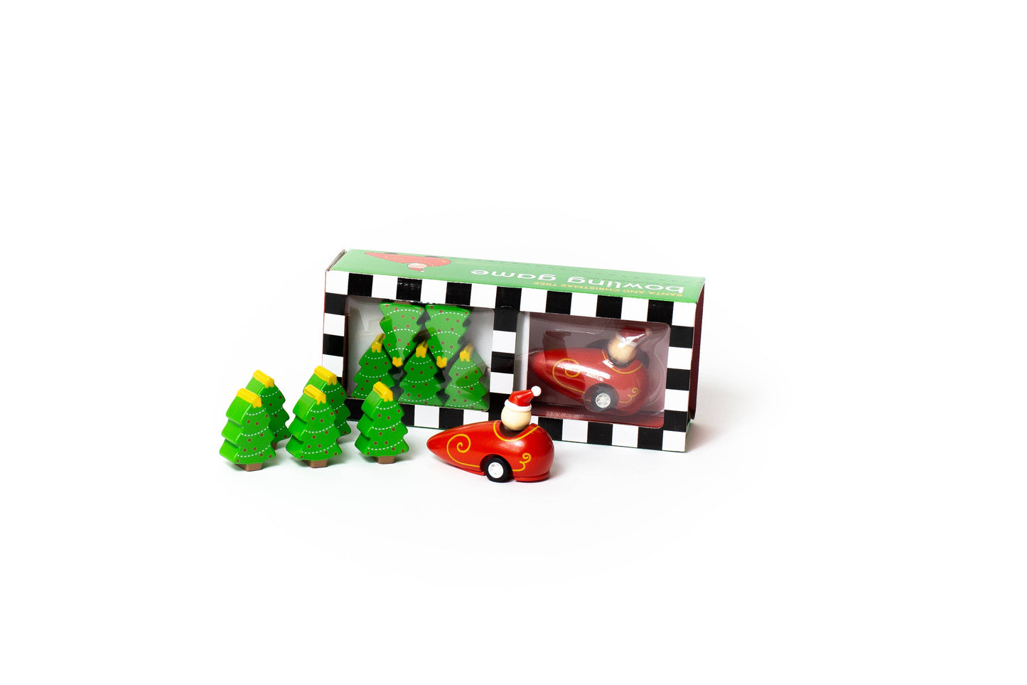 Santa  & Christmas Tree Bowling Game