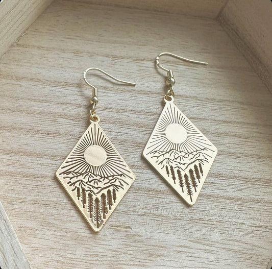 Winters In Bend Earrings