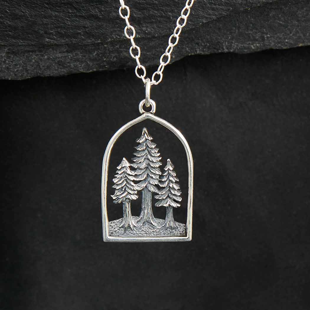 Pine Tree Forest Necklace