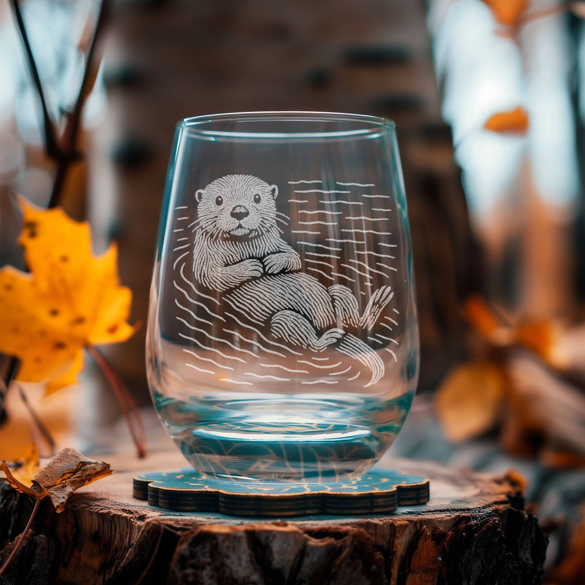 Otter Drinking Glasses