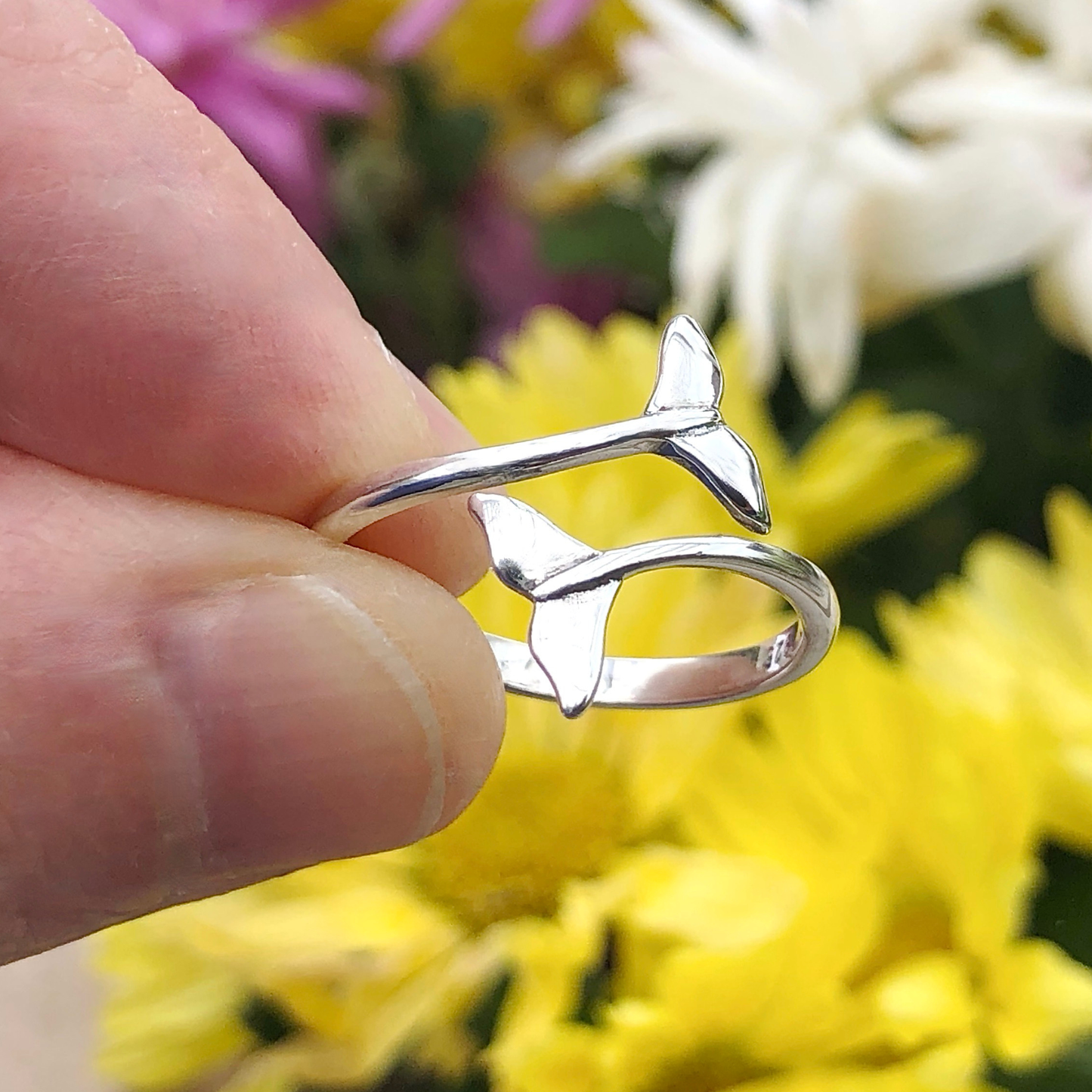 Whale Tails Ring