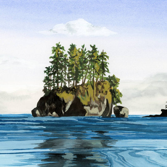Beach Combing Print