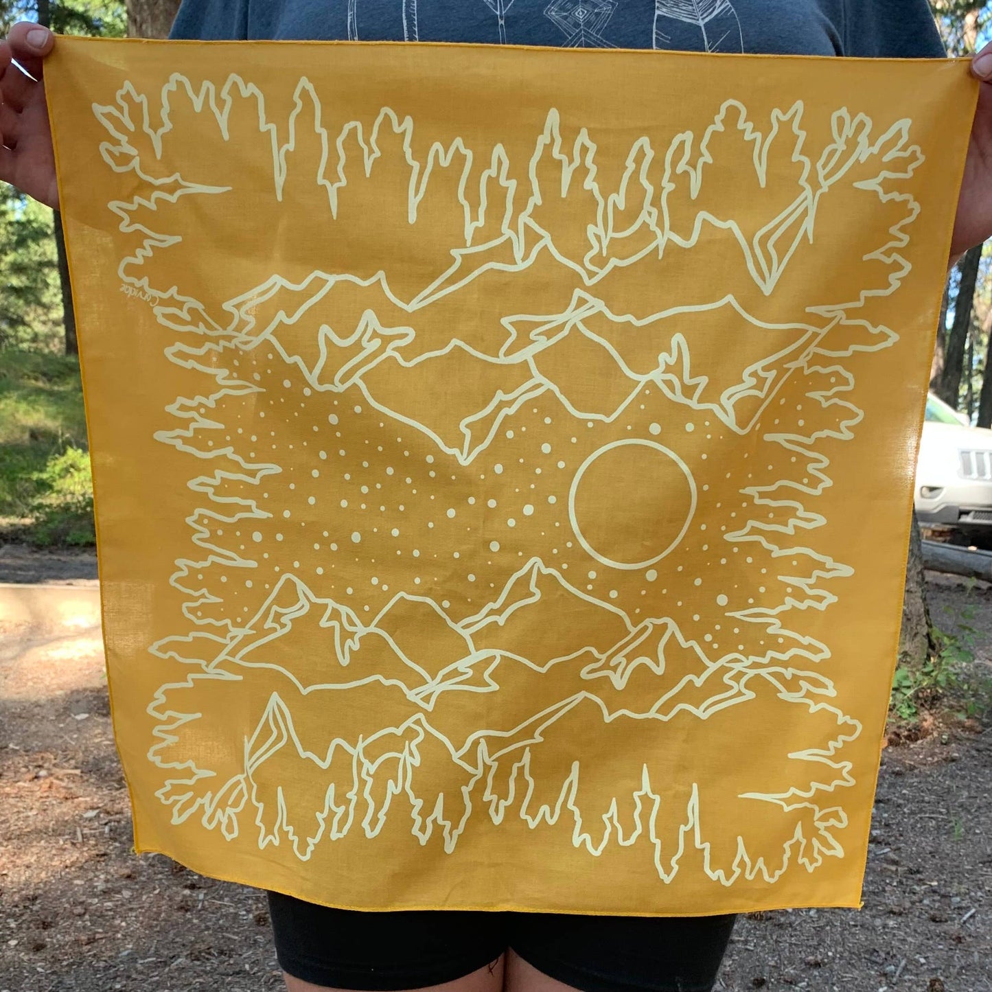 Moon Mountain Bandana