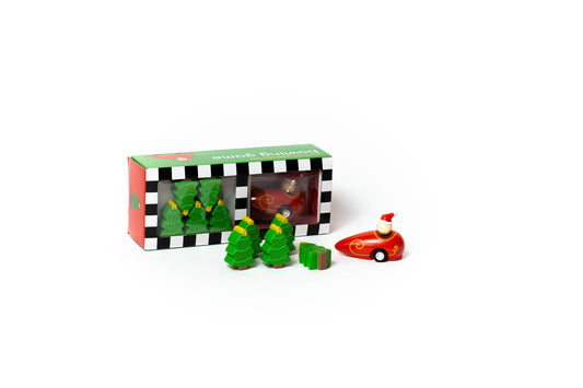 Santa  & Christmas Tree Bowling Game