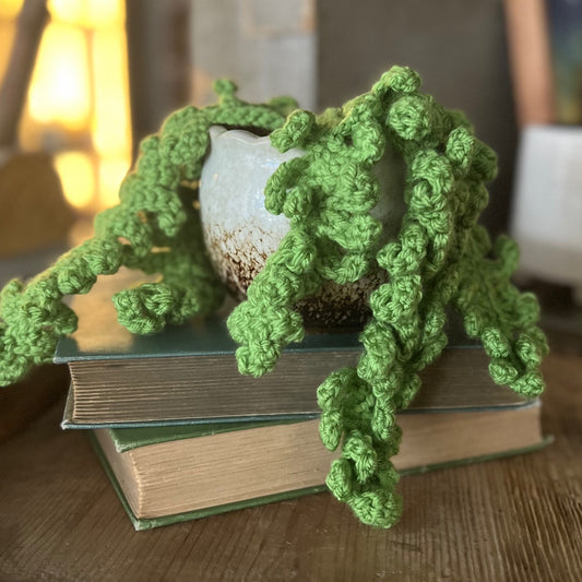 Crochet Fern Potted Plant