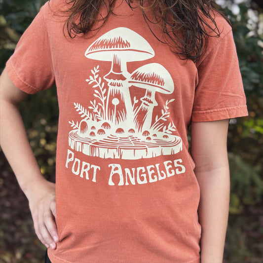 Port Angeles Mushroom T-shirt