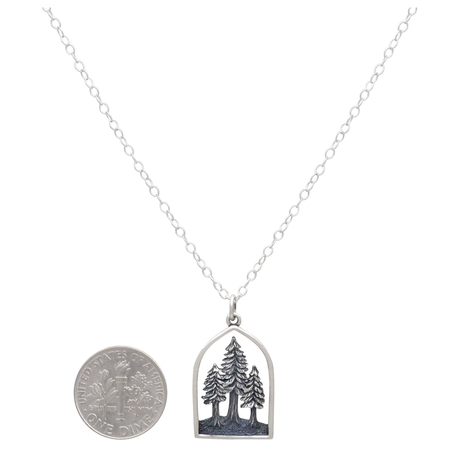 Pine Tree Forest Necklace