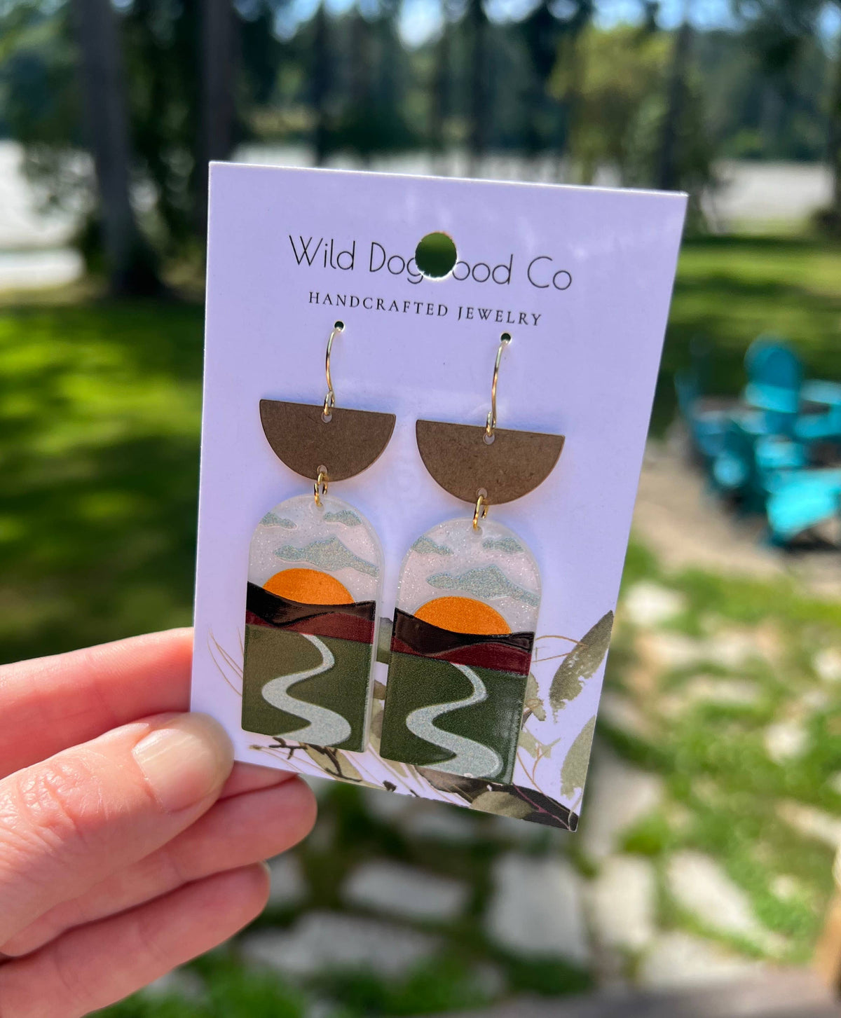 Sunset River Earrings