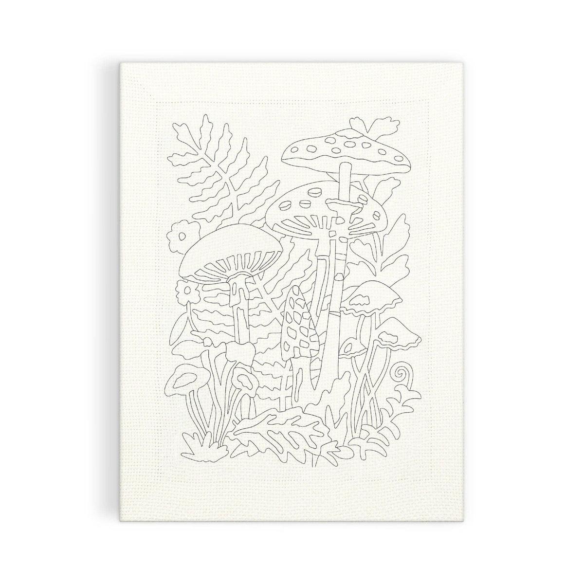 Woodland Mushrooms Punch Needle Kit