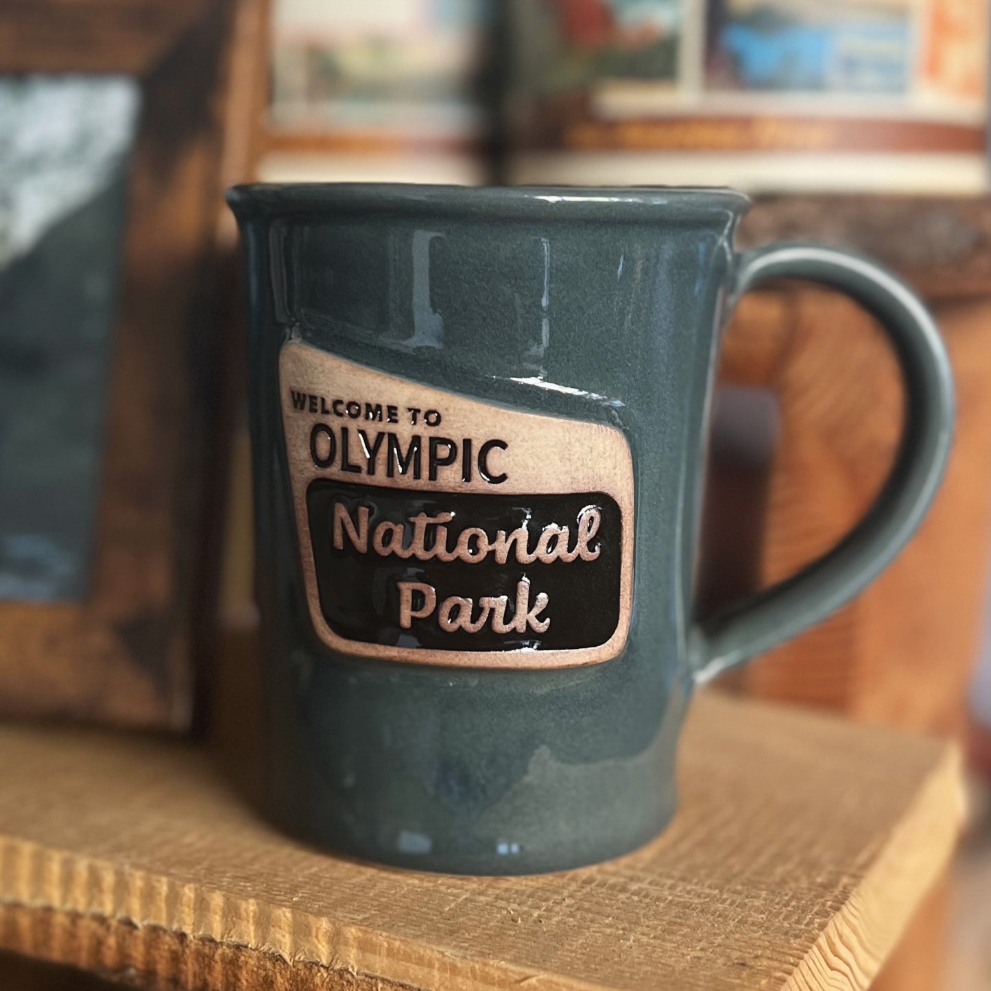 Olympic National Park Pottery Mug