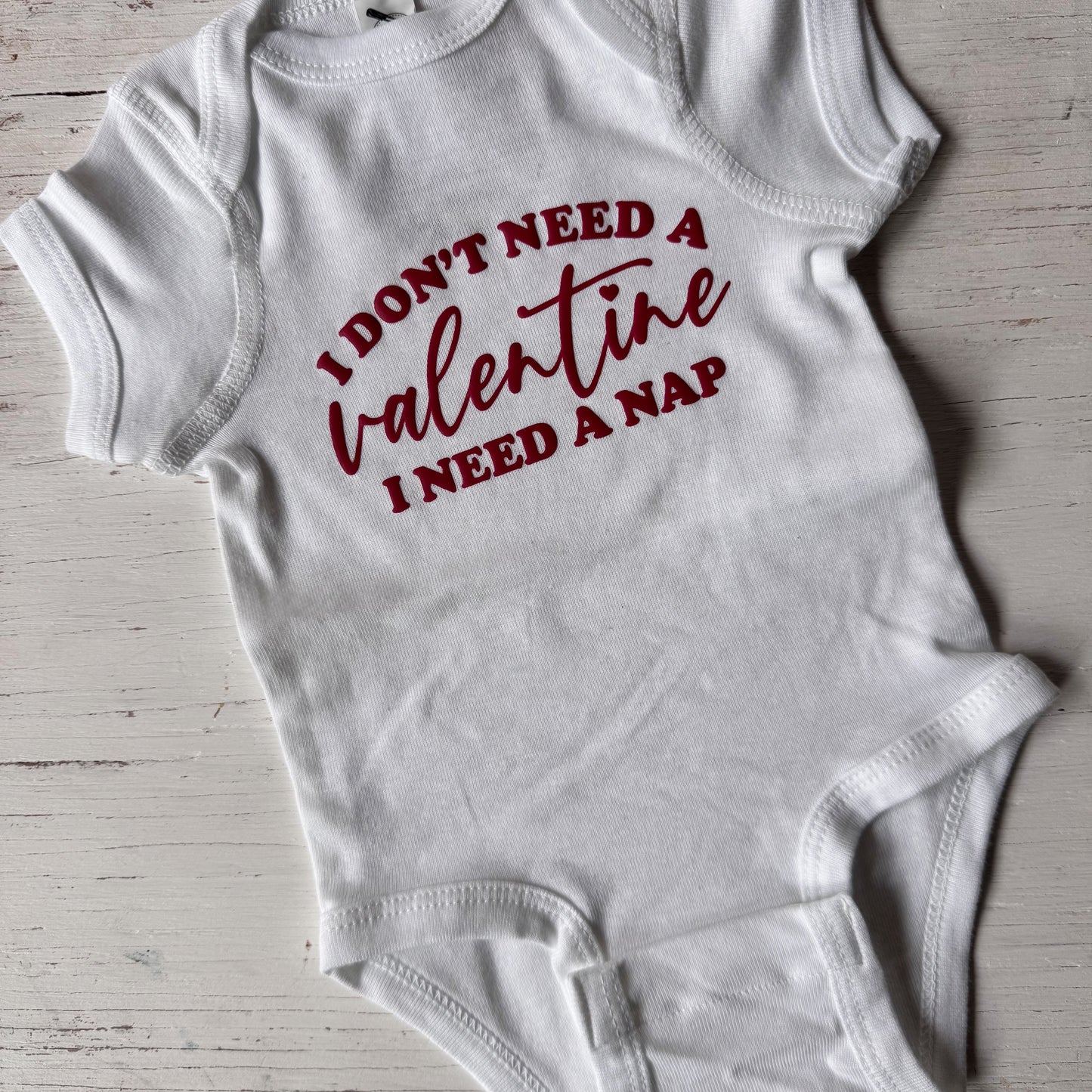 Need a Nap Onesie - Two Colors to Choose From