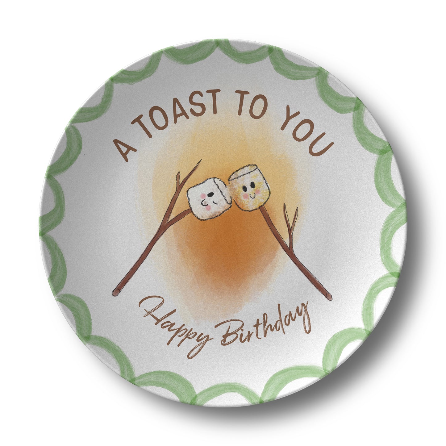 Toast to You Plate
