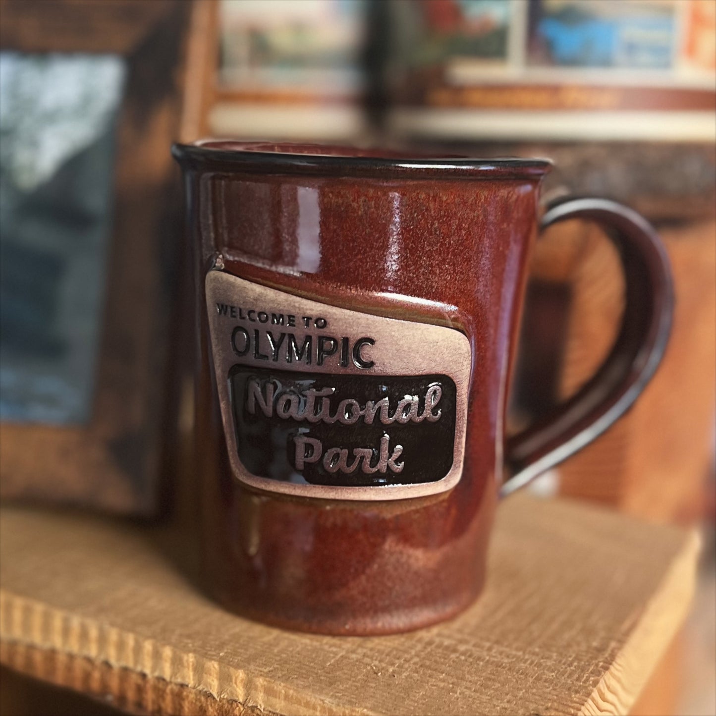 Olympic National Park Pottery Mug