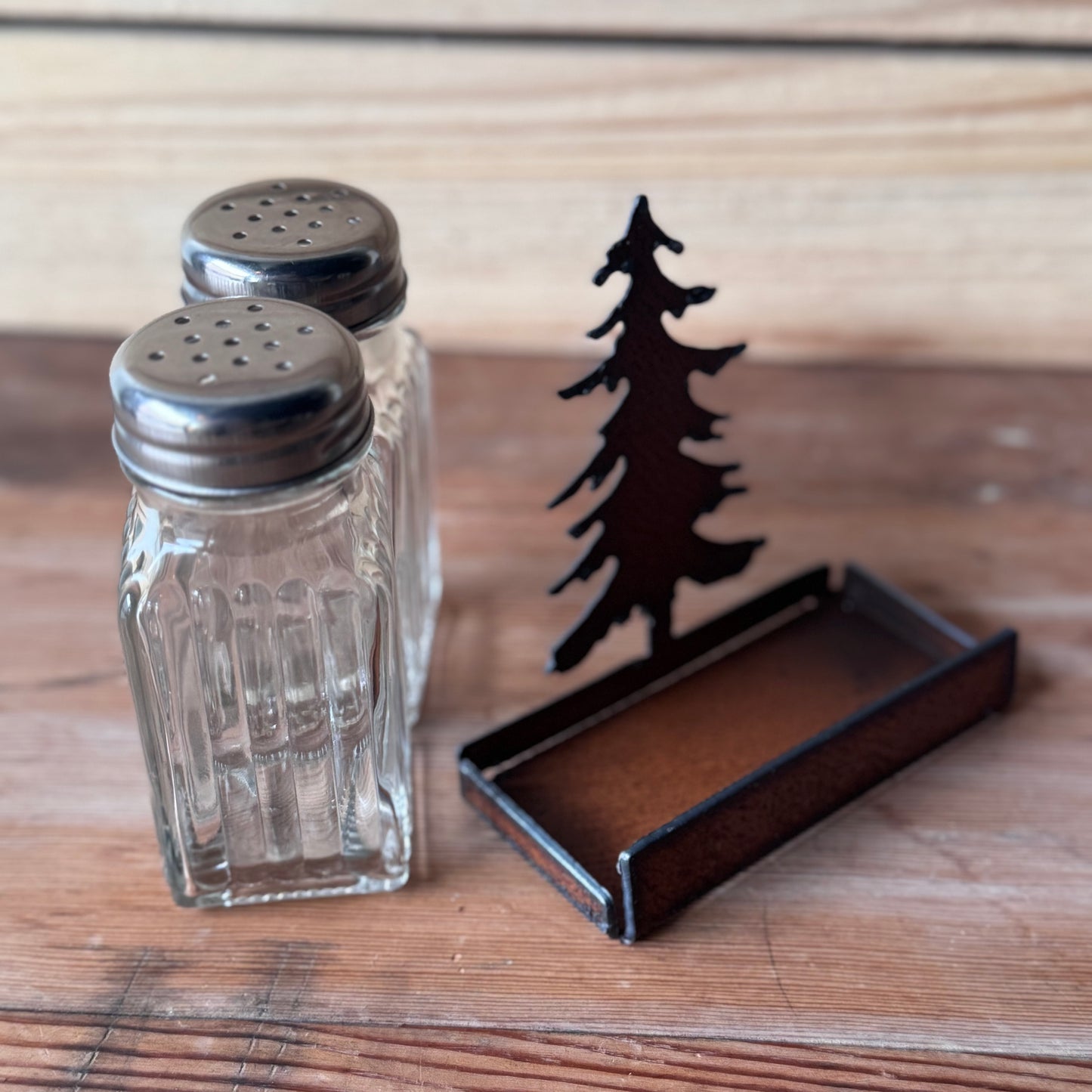 Evergreen Tree Salt & Pepper Shaker Set