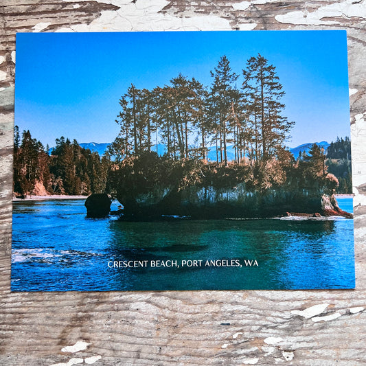 Crescent Beach Postcard