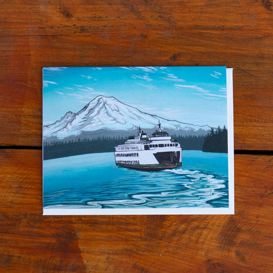 Northwest Paradise Greeting Card