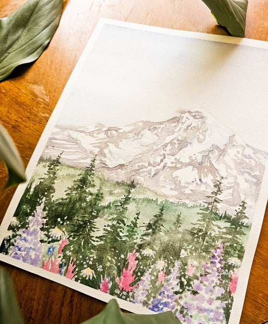 Mount Rainier Daydream