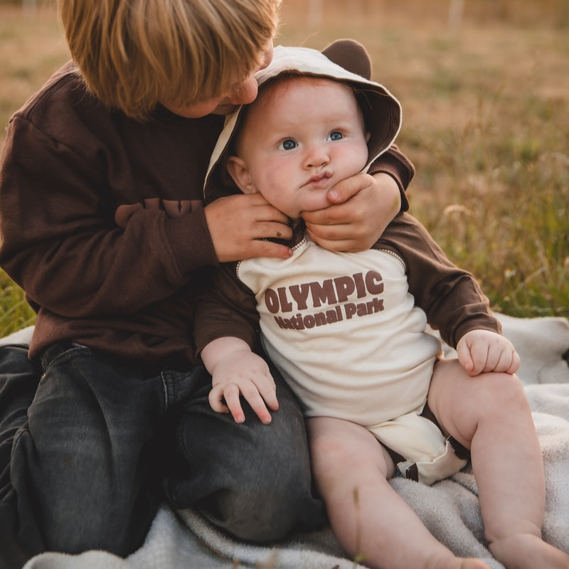 Olympic National Park Hooded Onesie