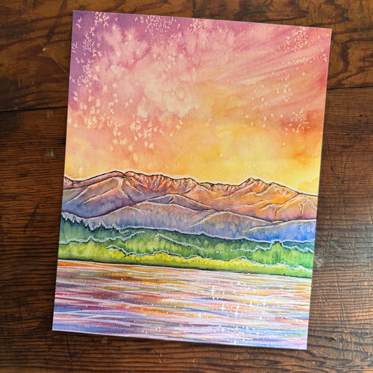 Sea to Summit Sunset Print 8x10